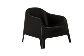 Alternative view of Ergo Outdoor Lounge Chair Black