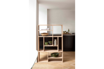 Alternative view of Ethnicraft Oak M Rack Small