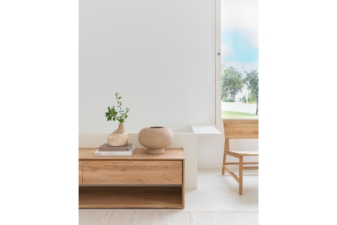 Alternative view of Ethnicraft Oak Nordic TV cupboard 120