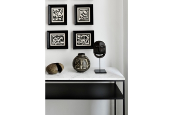 Alternative view of Ethnicraft Stone Console - Marble top