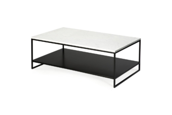 Alternative view of Ethnicraft Stone Coffee Table with Shelf