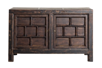 Chinese Antique Rice Cabinet - Brown