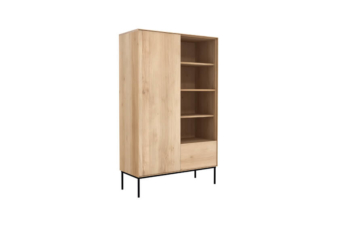 Alternative view of Ethnicraft Whitebird Oak Storage Cupboard