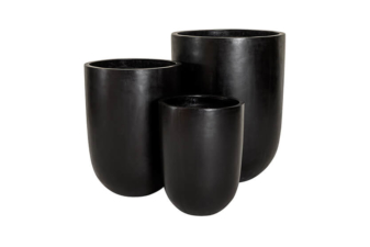 Bali Planter Set in Black