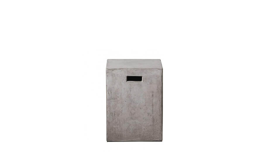 Bloc concrete stool - Outside Furniture