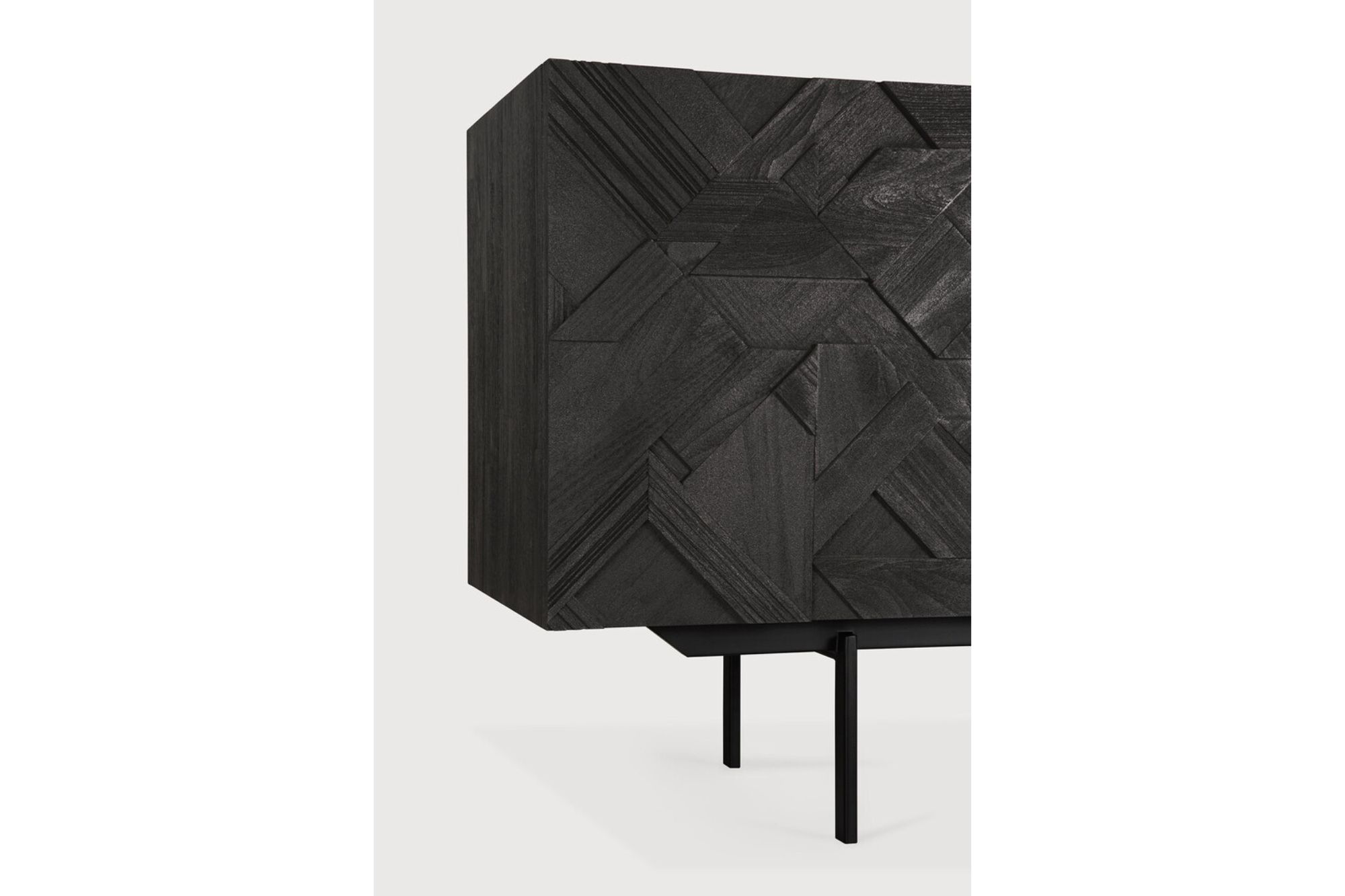 Ethnicraft Graphic Teak Sideboard 168 - 3 Door - Image 10