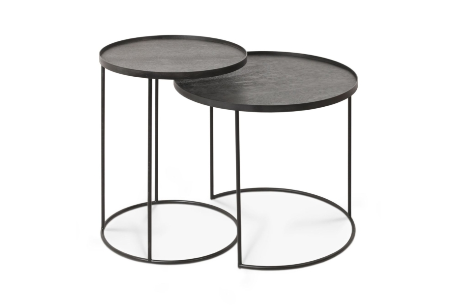 Ethnicraft Nesting Side Table Set High