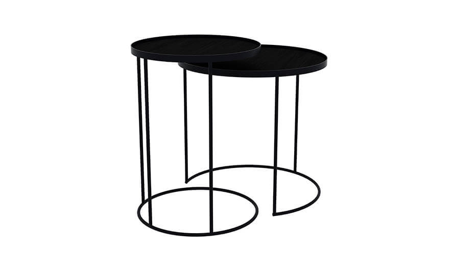 Notre Monde Nesting Side Table Set, Nesting Coffee Tables Nz