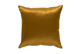 Couture cushion - ochre