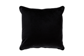 Ebony velvet cushion