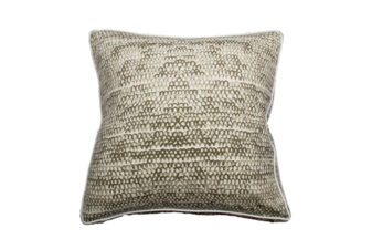 Fishscale cushion - clay