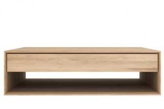 Oak Nordic coffee table product preview.