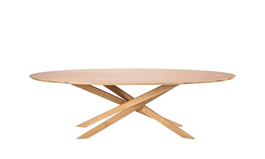 Mikado Oval Dining table product.
