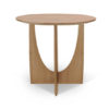 Ethnicraft Geometric Oak Side Table Natural