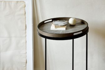 Alternative view of Ethnicraft White Slice Driftwood Tray Small