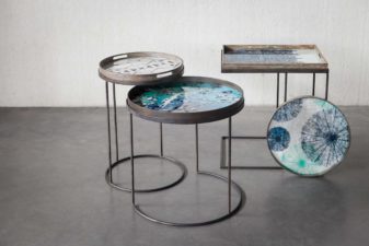 Alternative view of Ethnicraft Umbrellas Glass Tray Small