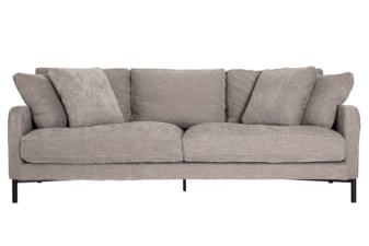Manhattan 3 Seater Sofa - Boston Light Grey