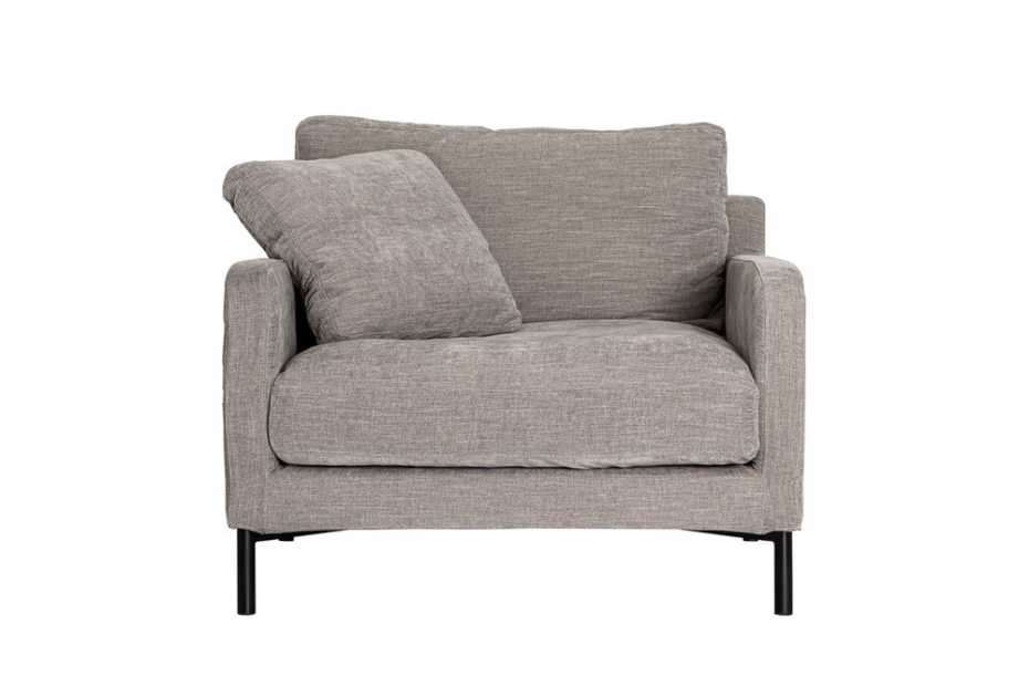 Manhattan Armchair - Boston Light Grey