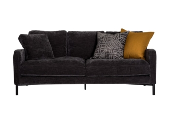 Manhattan 2.5 Seater Sofa - Boston Black