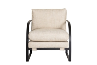 Andreas Club Chair - Salt & Pepper