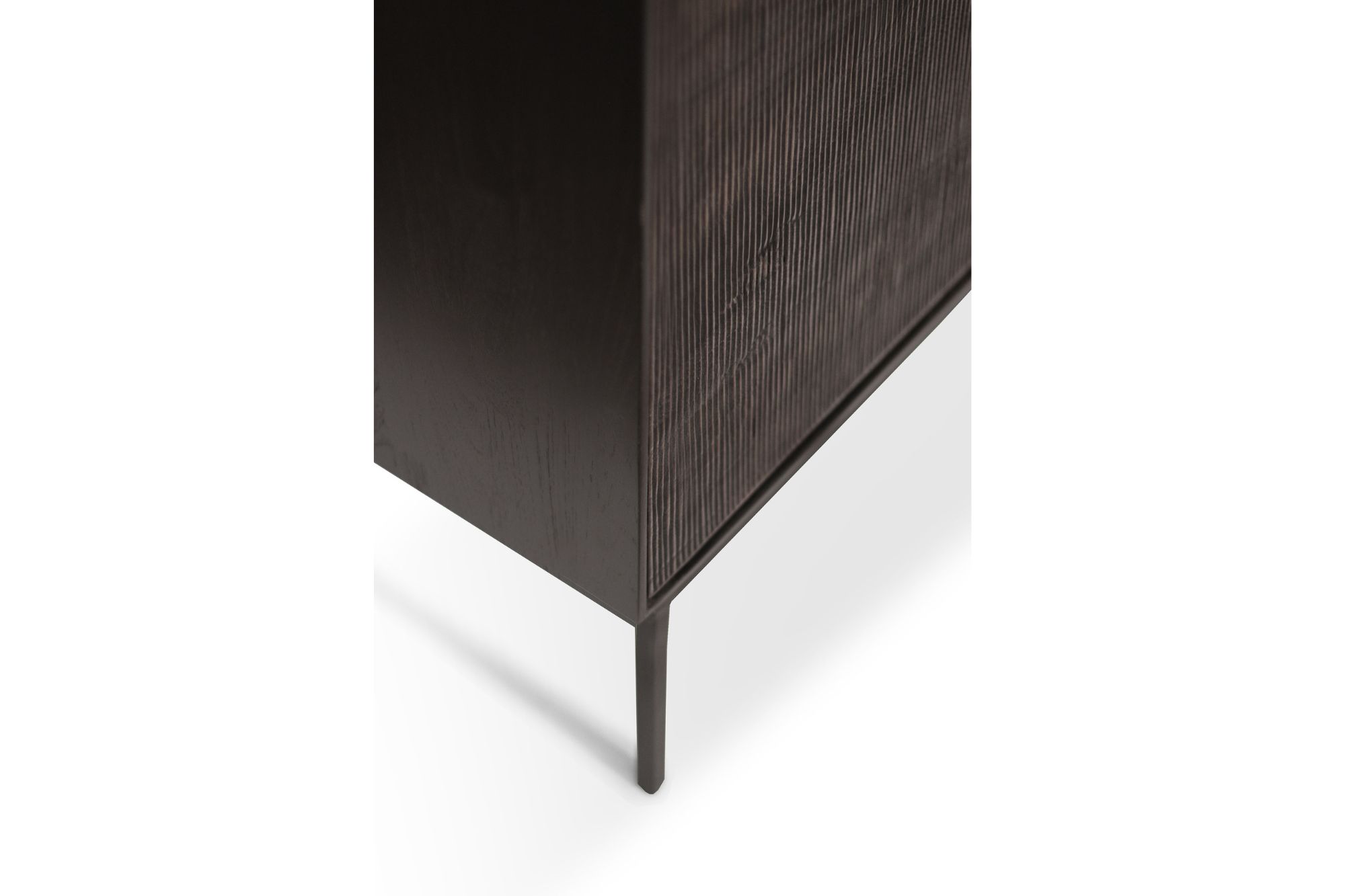 Ethnicraft Grooves Teak Sideboard 202 - 4 Door - Image 5