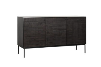 Alternative view of Ethnicraft Grooves Teak Sideboard 152 - 3 Door