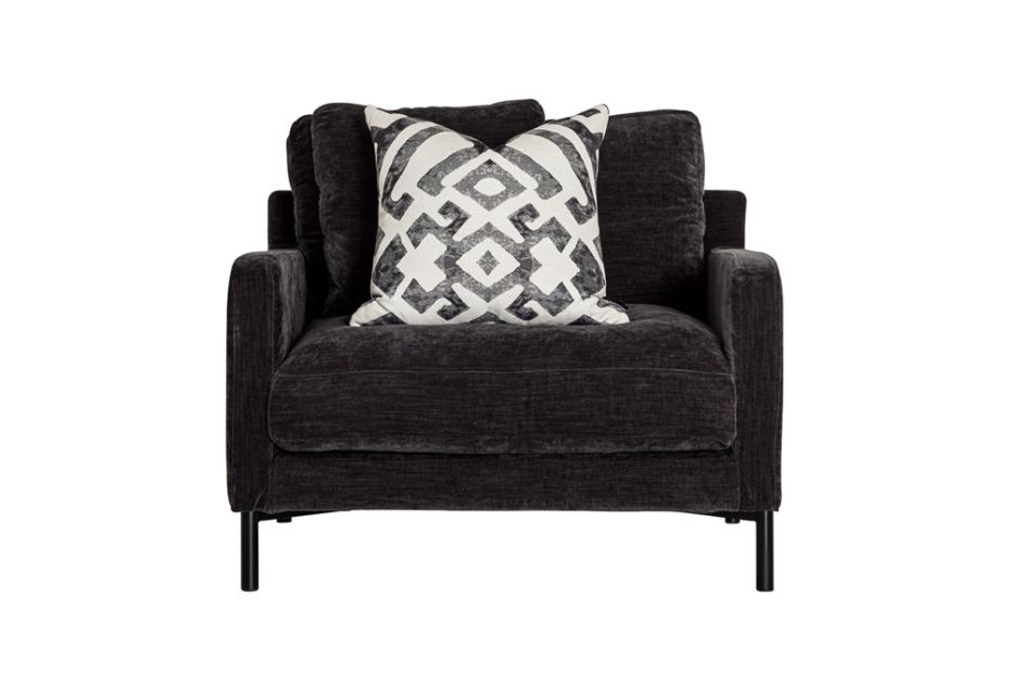 Manhattan Armchair - Boston Black