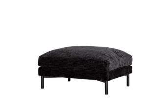 Alternative view of Manhattan Ottoman - Boston Black