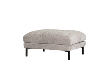 Alternative view of Manhattan Ottoman - Boston Light Grey