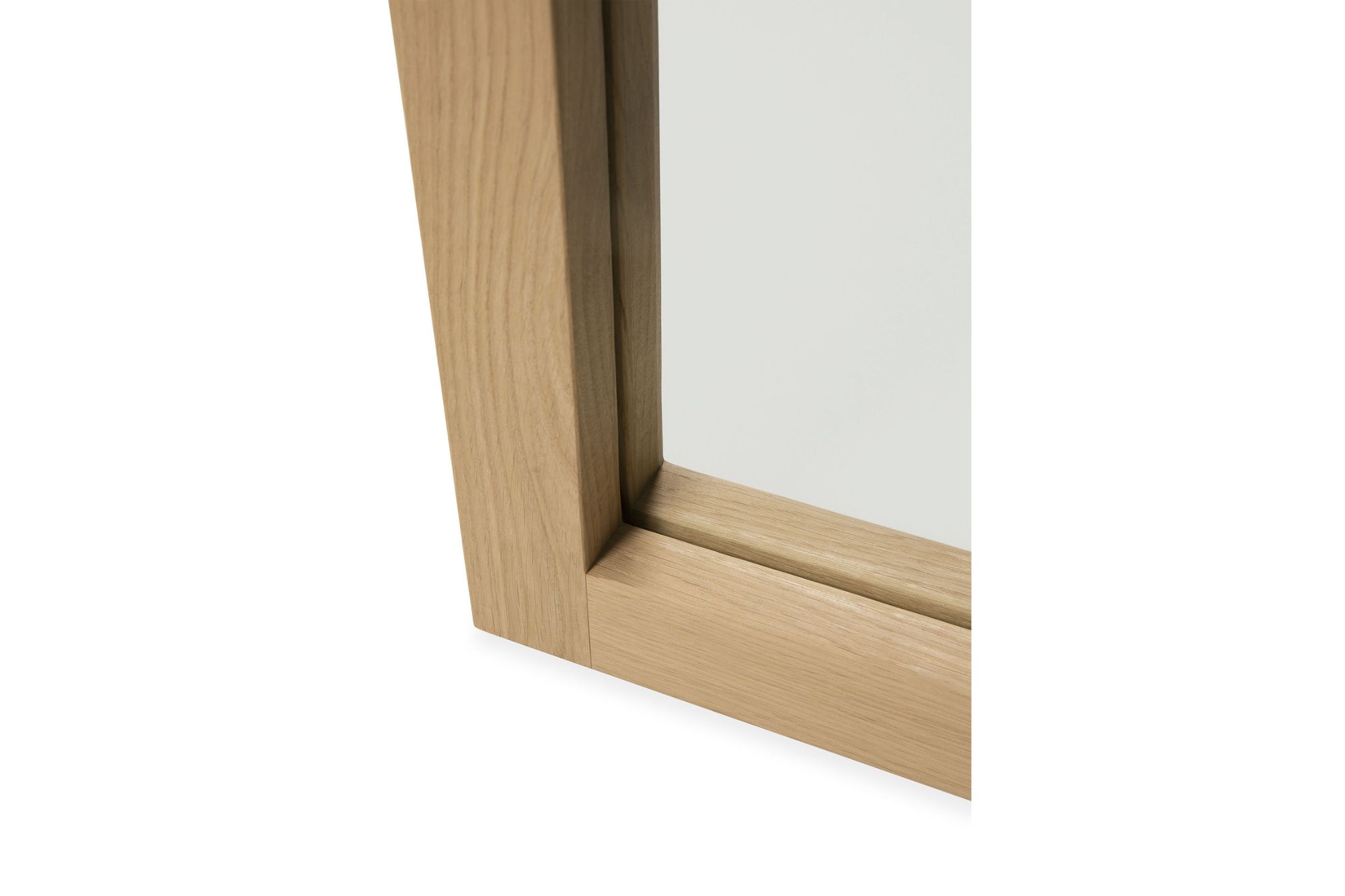 Ethnicraft Oak Light Frame Floor Mirror 200 - Image 4