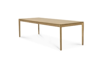 Alternative view of Ethnicraft Bok Dining Table Natural 220cm