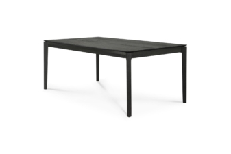 Alternative view of Ethnicraft Bok Dining Table Black 180cm
