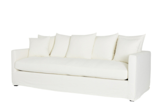 Alternative view of Lodge Sofa 3.5 Str - White