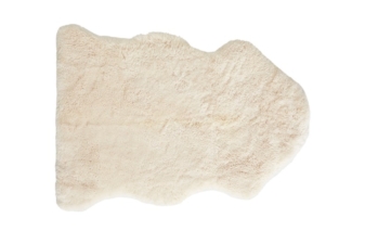 NZ Shorn Single Sheepskin - Cream