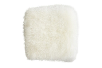 NZ Long Wool Sheepskin Seat Pad - Ivory