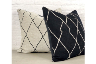 Alternative view of Berba Cushion - Ebony