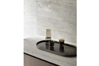 Alternative view of Ethnicraft Bronze Mirror Tray Oblong