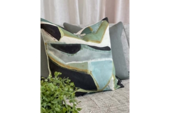 Alternative view of Expression Cushion - Water