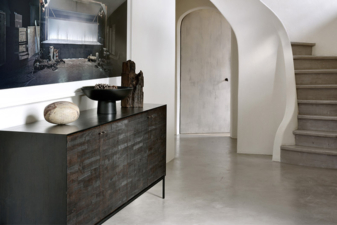 Alternative view of Ethnicraft Grooves Teak Sideboard 202 - 4 Door