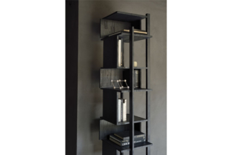 Alternative view of Ethnicraft Abstract Black Column Teak