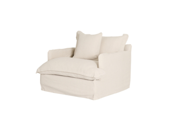 Alternative view of Ollie Armchair - Natural