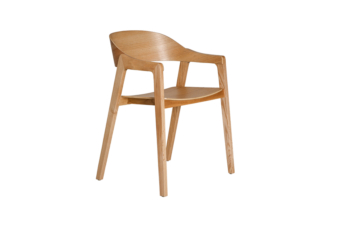 Alternative view of Solo Dining Armchair - Natural