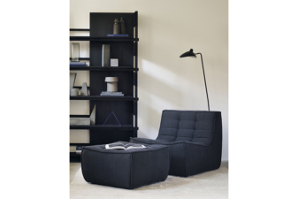 Alternative view of Ethnicraft Hugo Sofa 1 Seater - Graphite