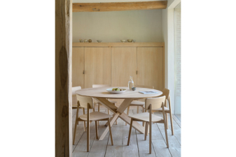 Alternative view of Ethnicraft Casale Dining Chair - Oak