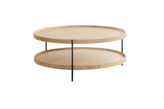 Alternative view of Sketch Humla Coffee Table 90 - Natural
