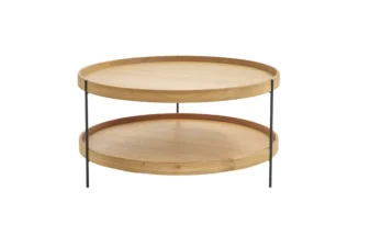 Sketch Humla Natural Wood Coffee Table Cuchi