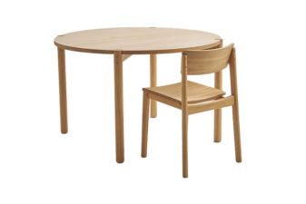 Alternative view of Sketch Cove Dining Table 120 - Natural