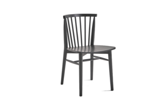Alternative view of Sketch Requin Dining Chair - Black