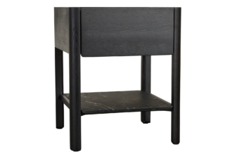 Alternative view of Sketch Tye 45 Nightstand - Black / Nero Marquina