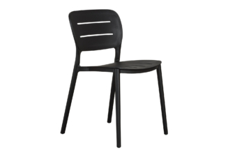 Alternative view of Cloud Outdoor Dining Chair Black